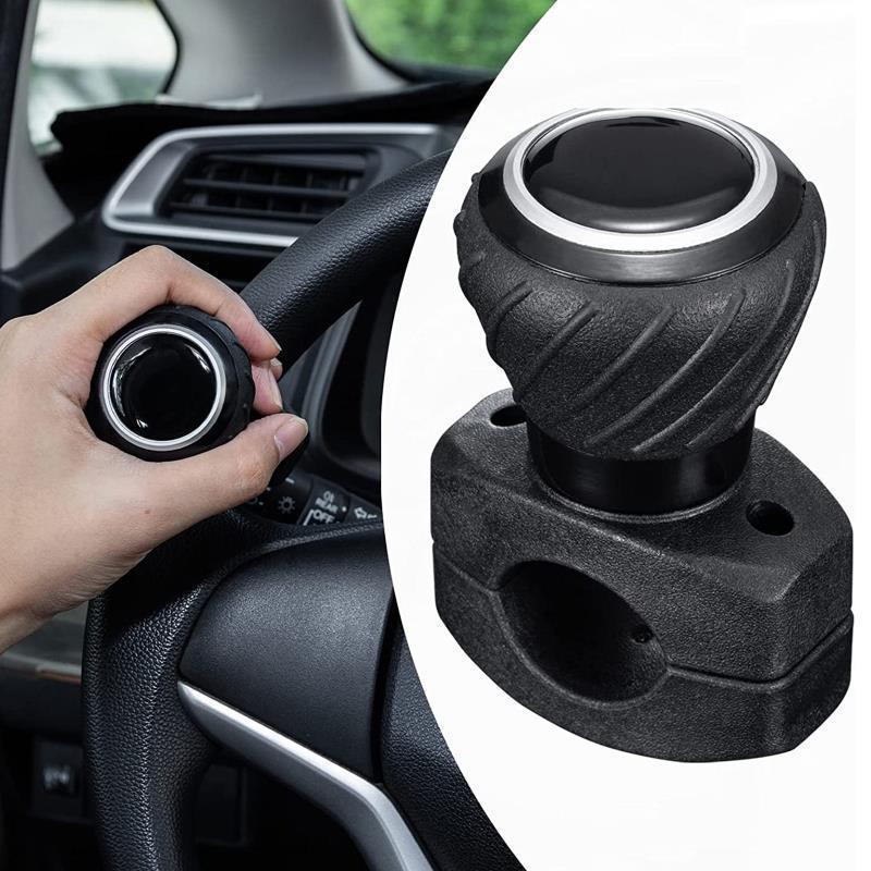 Grip Ball Turning Hand Control Car Steering Wheel Booster Spinner Knob 360 Degree For Car Truck Tractor Forklift Universal