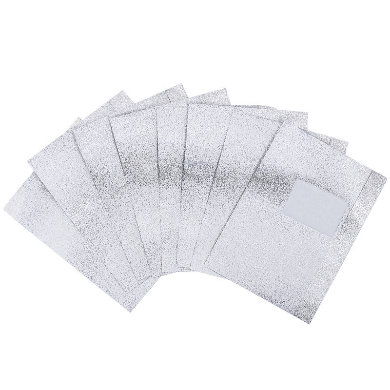 TSZS Hot Selling 50pcs Soak Off Nail Foil Remover Wraps Gel Polish Remover Foil Custom logo Nail Removal Aluminum Foil Wraps