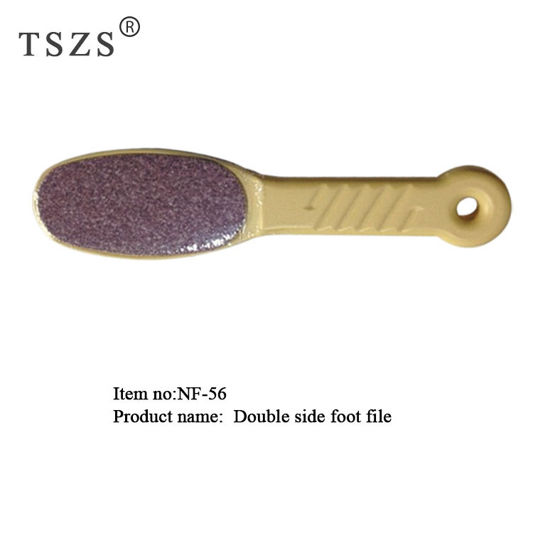 TSZS Factory Price Double Sides Foot Files Professional Remove Cuticles Pedicure Foot Tool Skin Care Supplies