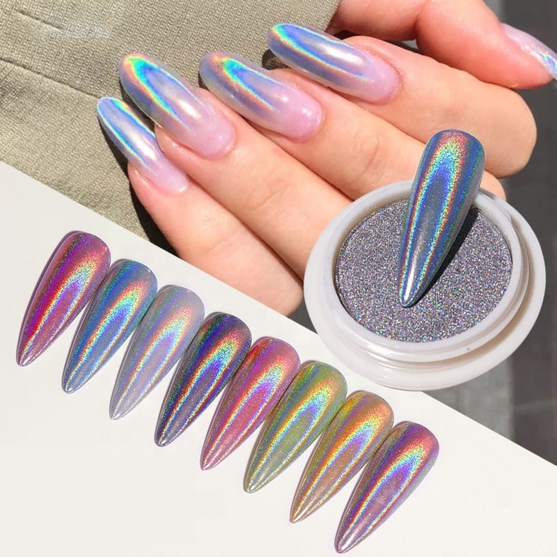 12 Color Diamond Glue Bengdi Powder Symphony Light Therapy Same Style in Nail Art Shop Flash Laser Nail Polish Glue