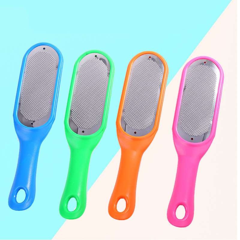 Hot Selling Colossal Scrubber Foot File Pedicure Foot Rasp Callus Remover Stainless Steel Grater Foot Care Pedicure Tools