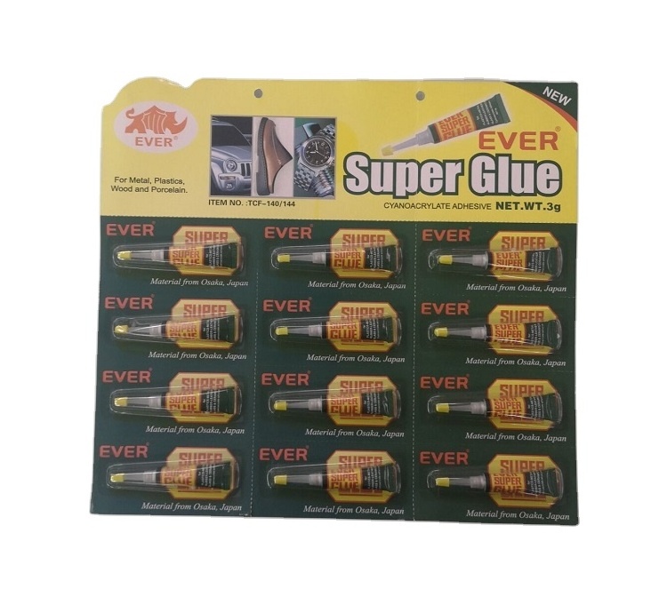 cyanoacrylate adhesive colorless transparent fast dry adhesive super glue