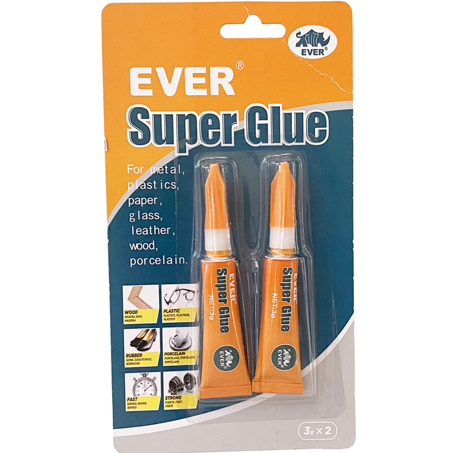 Quick Bond 3g CA glue 2 tube Purpose Super Fast Glue