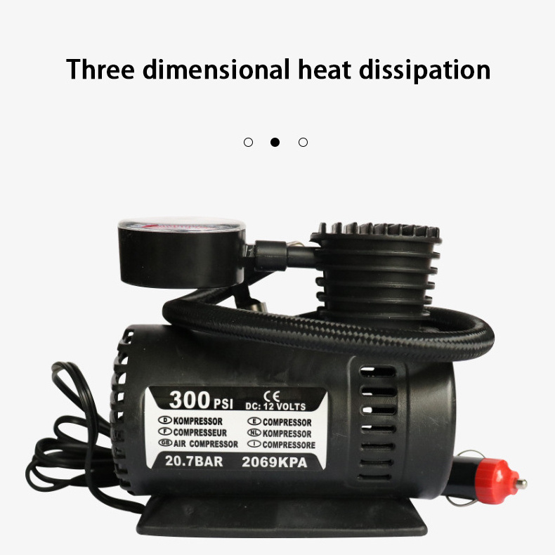 Superior Quality Portable Air Compressor Car Tire 12V Mini Electric Air Inflator Pump For Car