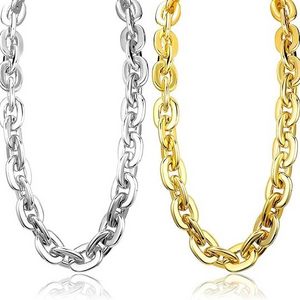 Jumbo Gold Chain Plastic Jumbo Necklace Big Chunky CCB Chains for Party Costume Accessory 39.4 Inch/100cm