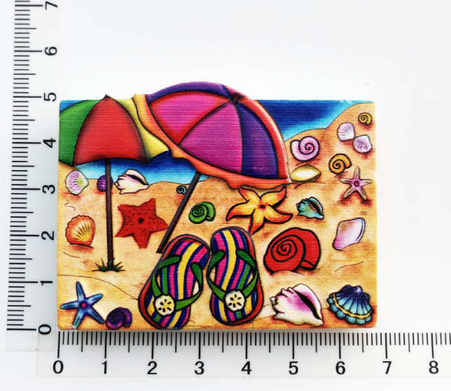 Dominican refrigerator magnet creative ocean style tourist attraction souvenirs