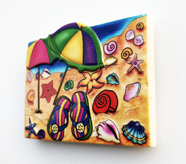 Dominican refrigerator magnet creative ocean style tourist attraction souvenirs