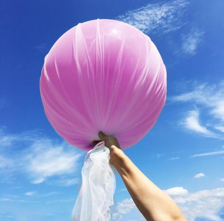 Free Shipping Party Favor Wedding Party Supplies 36inch Latex Balloons With Veil For Wedding Party Decorations