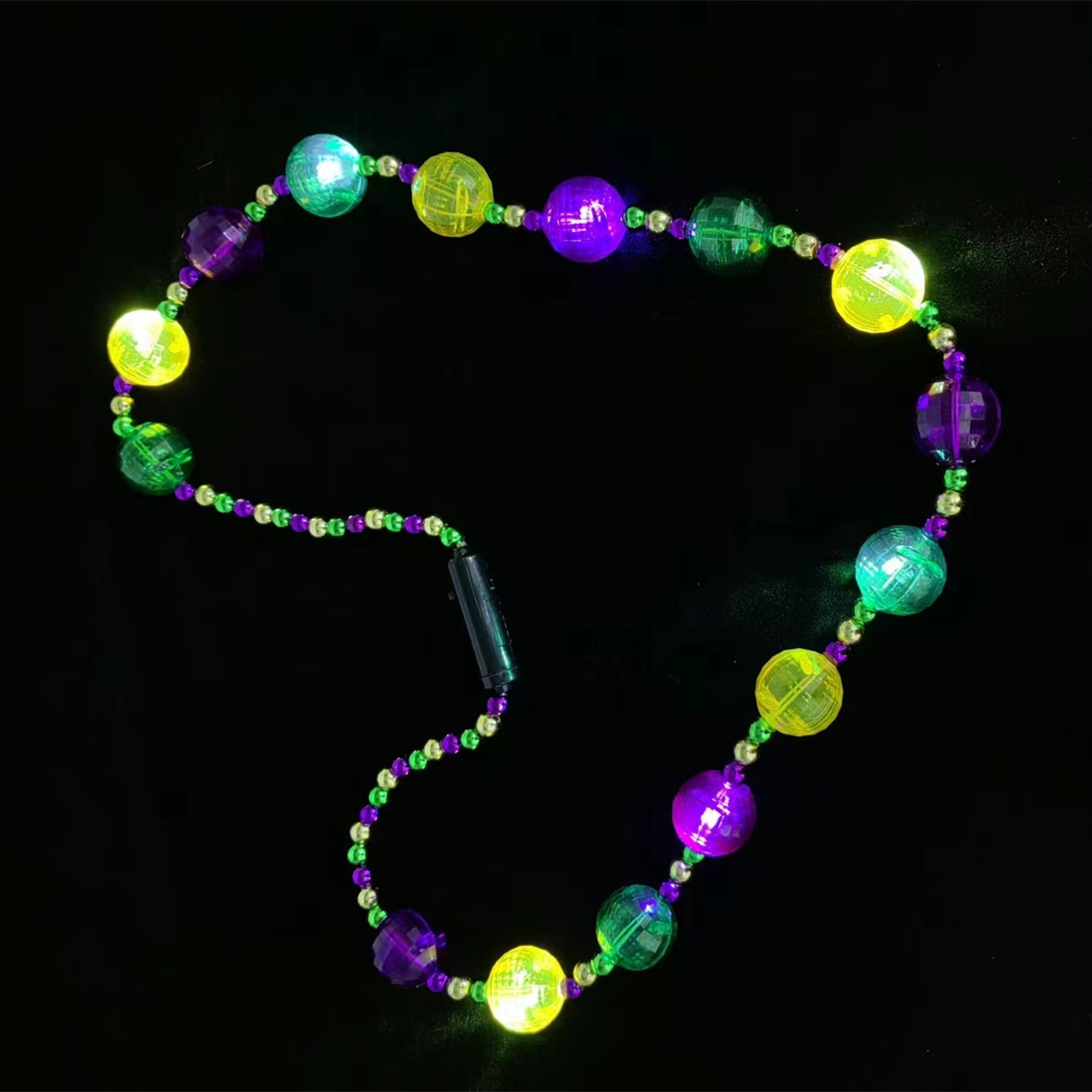 Pafu Mardi Gras Party Supplies Carnival Party Favor LED Light Up 41