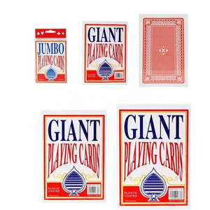 Jumbo Playing Cards Custom Poker Cards Game