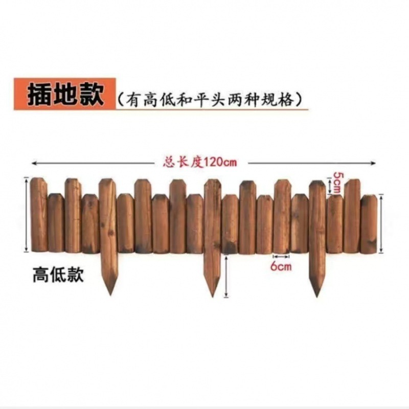 fencing panels wooden outdoor garden decorative fence easy instal villa farm backyard plant square country wood fencing Picket