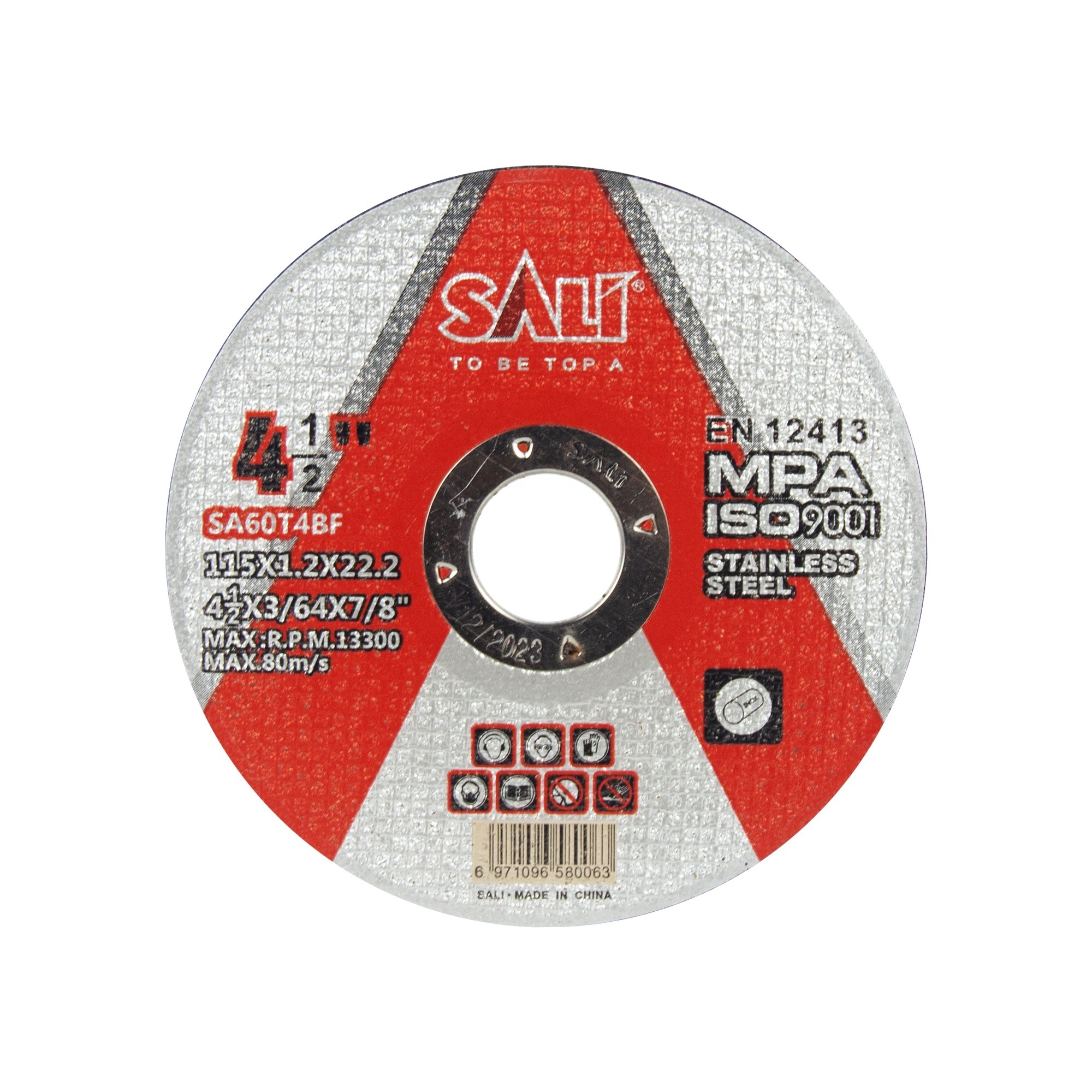 SALI 107X1.0X16MM Super thin cutting discs for metal with en12413