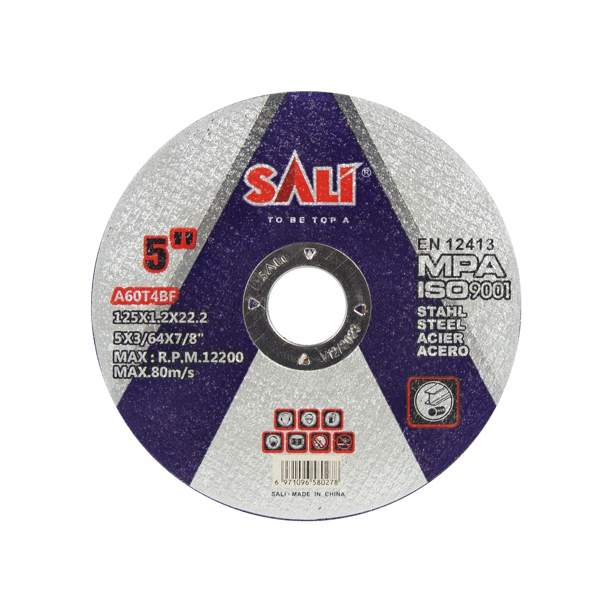 SALI 107X1.0X16MM Super thin cutting discs for metal with en12413