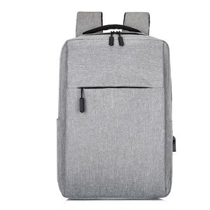 Unisex Travel Casual Usb Charger Laptop Bag Smart Usb Port Backpack