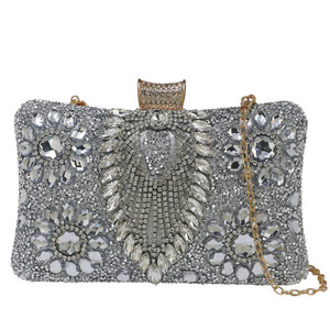 Fashion Shiny Diamond Clutch Purse New Trend Party Rhinestone Bag Ladies Luxury Dinner Clutch Bag Evening Bags For Women