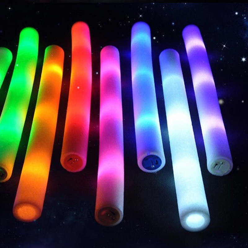 Hot Sale Party Supplies  LED Light Up Foam Sticks  Light Up Foam Baton  For Parties And Concert