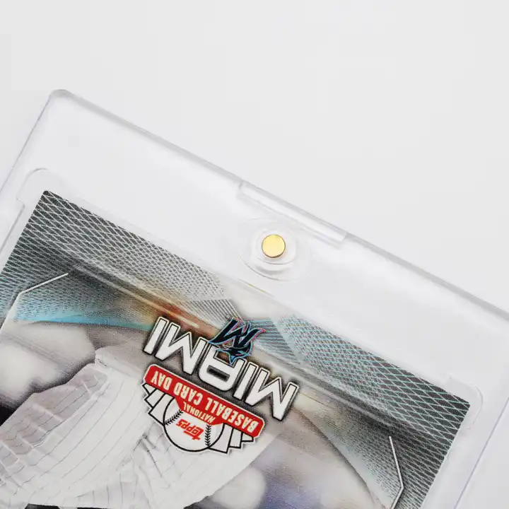 35 Pt-360 Pt Card Brick Transparent Protective Case Nba Star Card Csg Magnetic Holder Slab For Pokemon