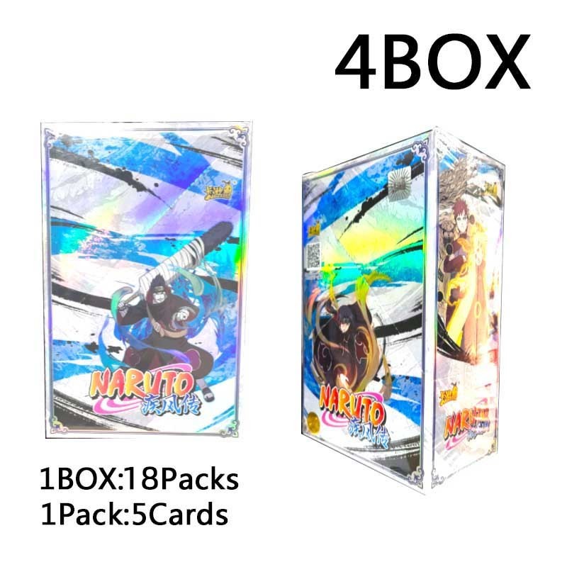 Wholesale kayou Narutoes Booster Card Gift Box Full Set Tier 4 Wave 1 SL Boosteres Box Jikashe  Soldiered Collection Game Cards