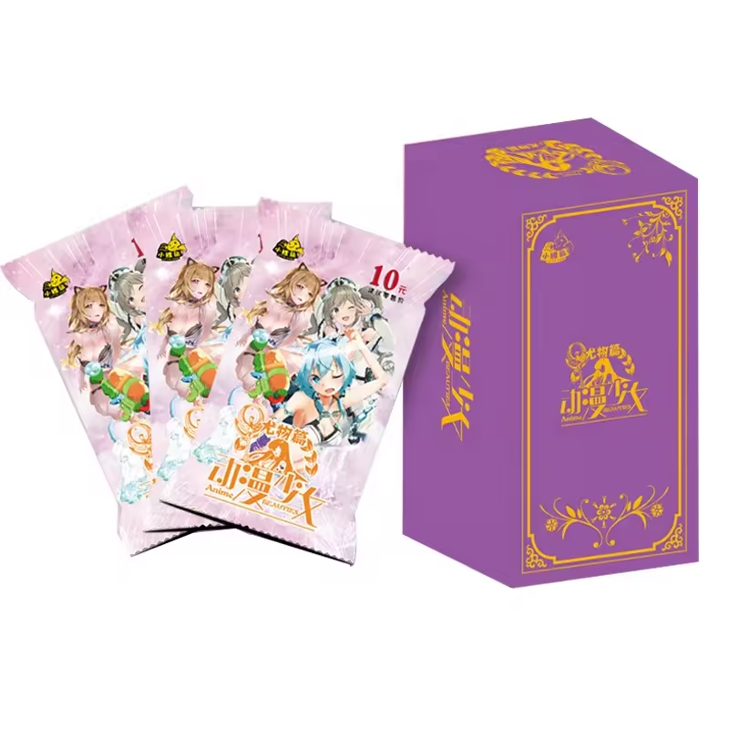 Wholesale Sexy Anime Girls Swimsuit And Bikini Goddess Story Beauties Collection Playing Cards For Gooddess Game Board Table