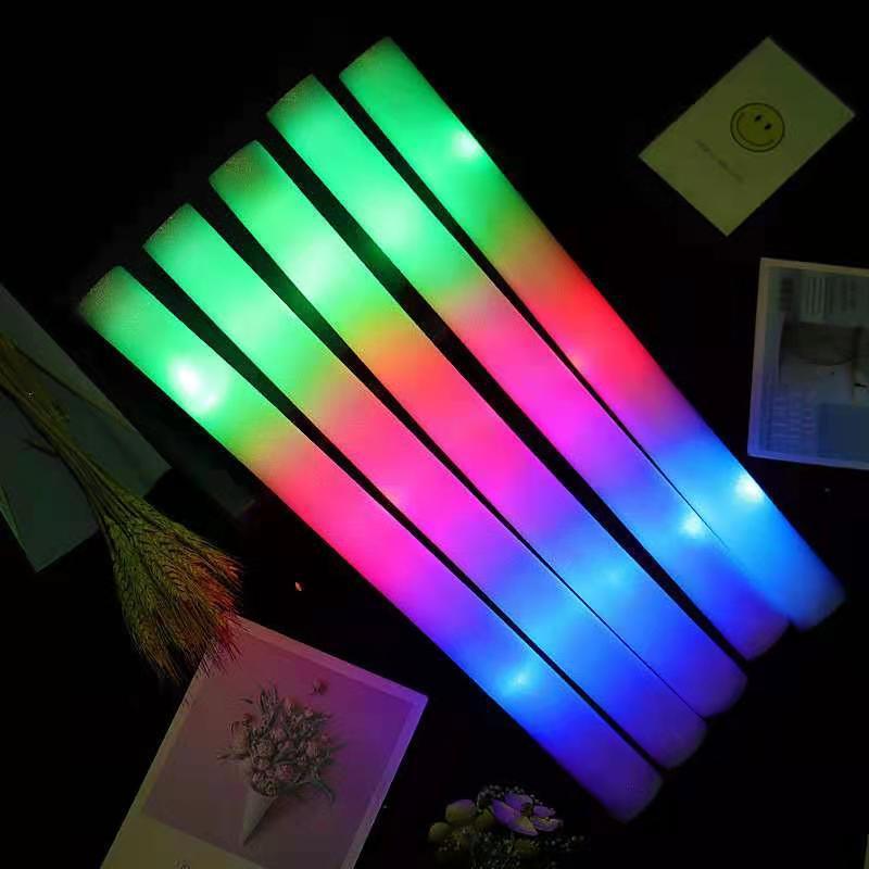 Hot Sale Party Supplies  LED Light Up Foam Sticks  Light Up Foam Baton  For Parties And Concert