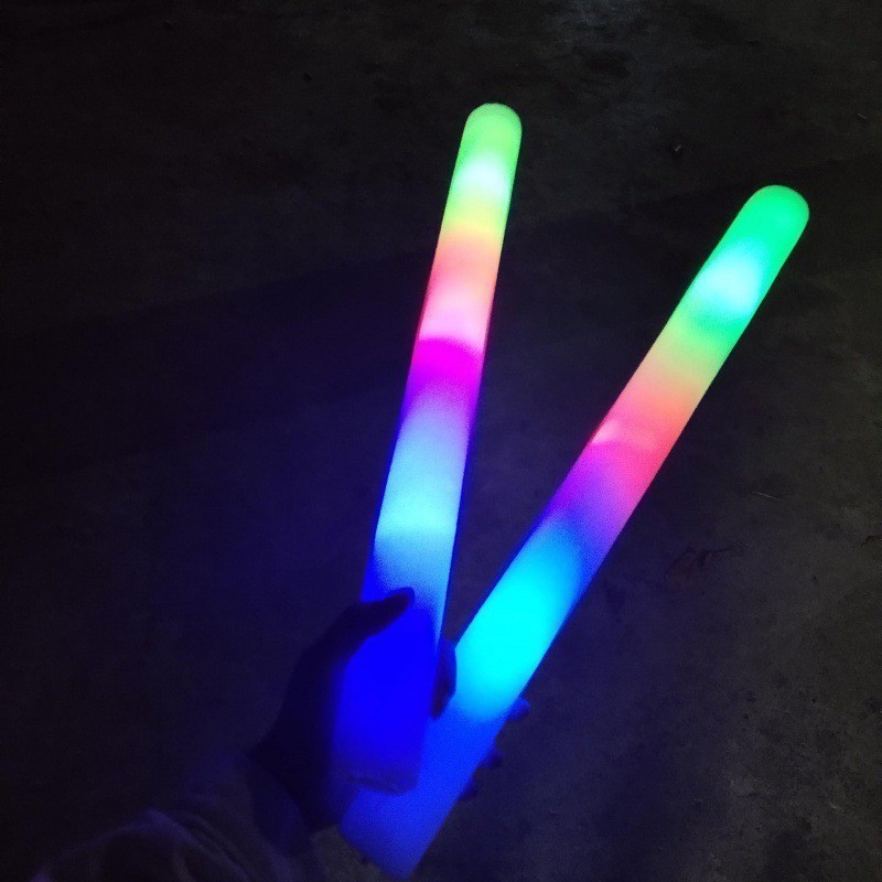 Hot Sale Party Supplies  LED Light Up Foam Sticks  Light Up Foam Baton  For Parties And Concert