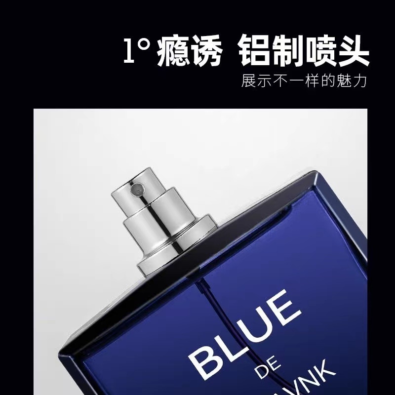 Quality Blue Literary Natural Lasting Woody Body Perfumes Original Brand Men Perfume