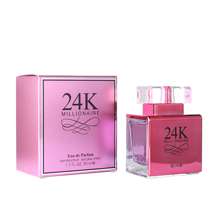 24K three styles of perfume women's lasting light fragrance natural perfume