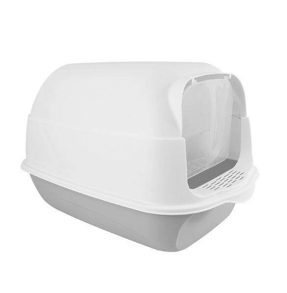 Fully Enclosed Cat Litter Box Clamshell-type Large Cat Toilet Deodorant Design