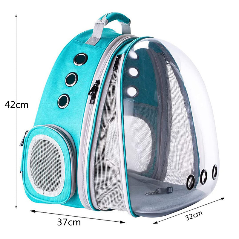 Outdoor Walking Hiking portable Expandable transparent bubble space capsule pet cat carrying carrier  Airline-Approved backpack