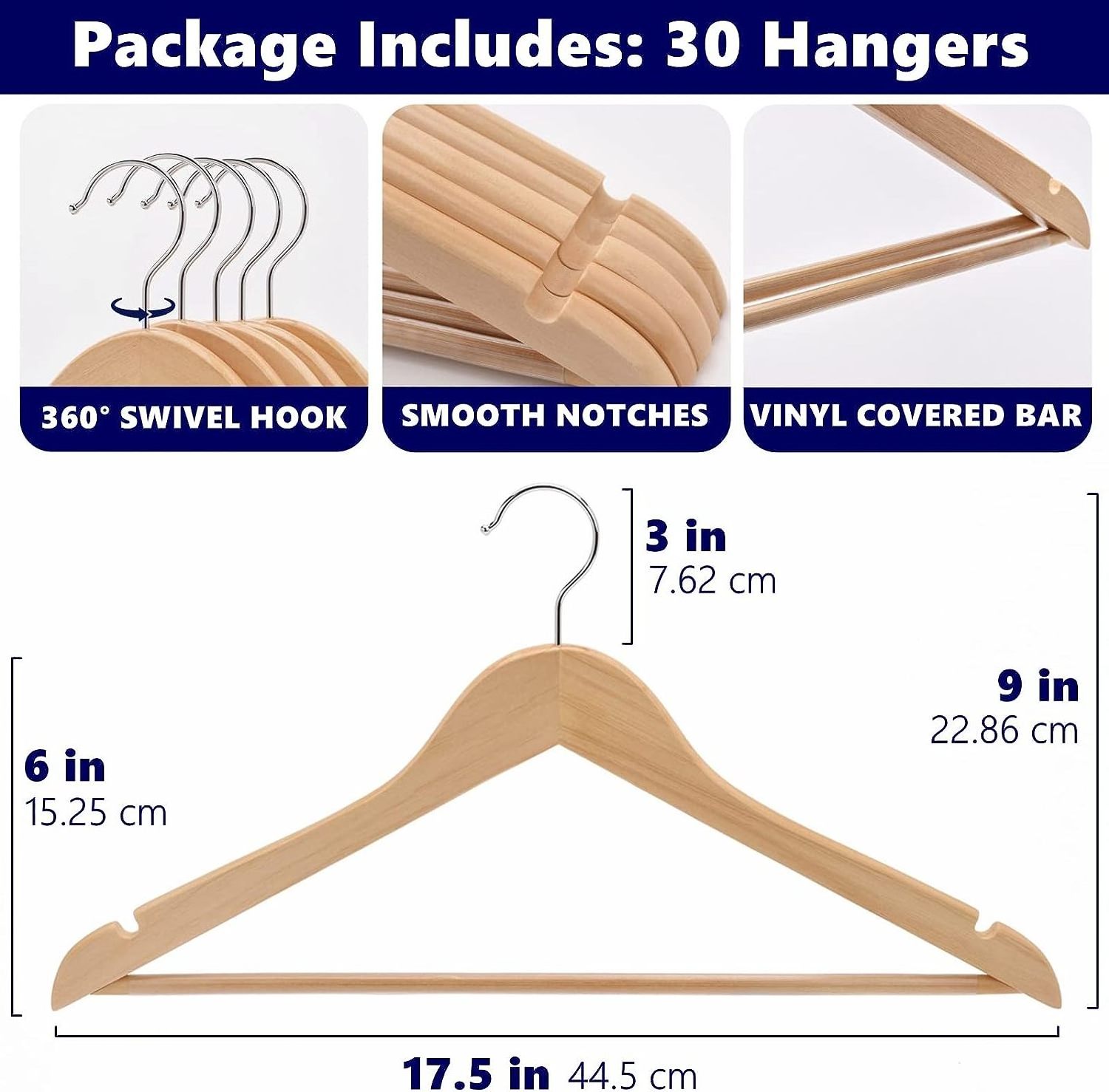 China Wooden Hanger Wooden Clothes Hanger Rack For Adult Wood Clothes Hangers For Garment Display