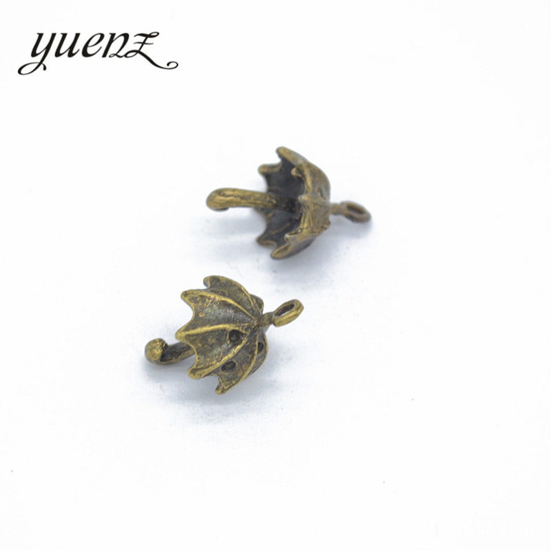 YuenZ 2 colour Alloy Metal Antique Sliver umbrella Charm Jewelry Making DIY Handmade Craft 20*12mm J150