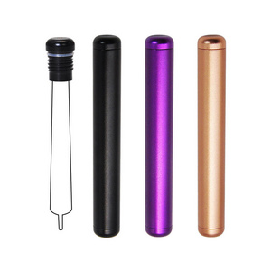 Cigarette Holder for King Size Tubes Containers Custom Logo Various Colors with Key Chain Ring