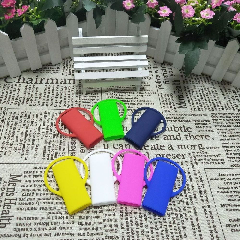 Silicone Lighter Cover Sleeve Lighter Case Holder with Extendable Strap Multiple Colors Smoking Accessories for Smokeshops