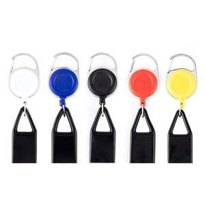 Retractable Lighter Holder Leash on Keychain Custom Logo Smoking Accessories Wholesale