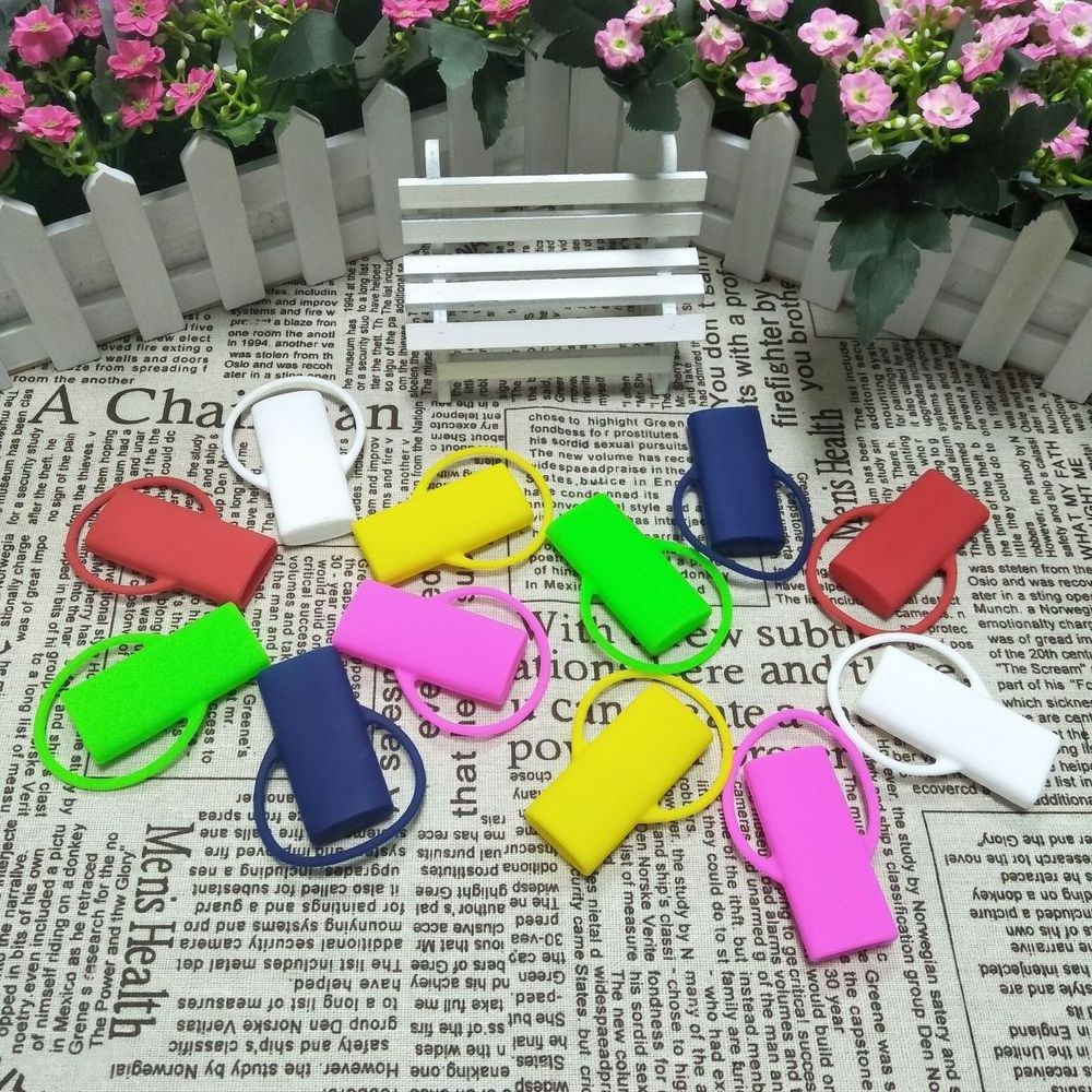 Silicone Lighter Cover Sleeve Lighter Case Holder with Extendable Strap Multiple Colors Smoking Accessories for Smokeshops