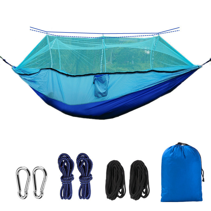 Portable Single Camping Hammock Backpack Tent Outdoor Ultralight Mosquito Net For Camping Tent