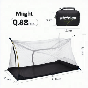 camping outdoor conopy hammock with mosquito bed net tent