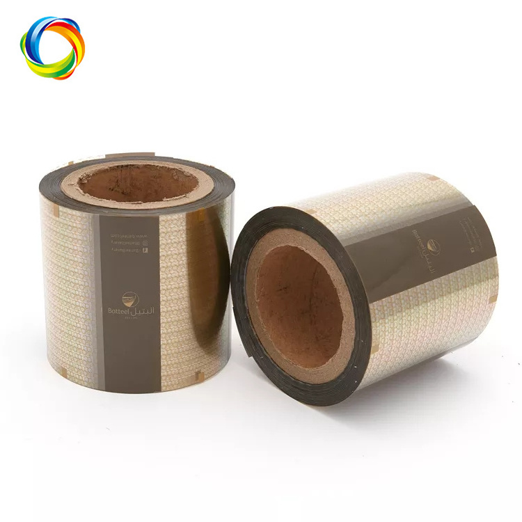 Custom Size 31cm Food Packaging PET Film Roll Laminated Material Glossy Matt Lamination Film Roll For Candy Wrapper