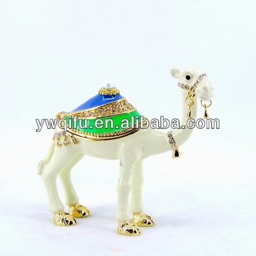 colourful camel jewellery box/camel trinket/camel metal trinket box