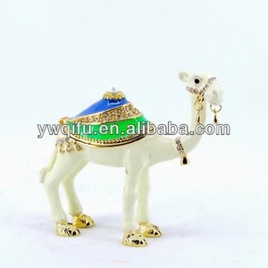 colourful camel jewellery box/camel trinket/camel metal trinket box