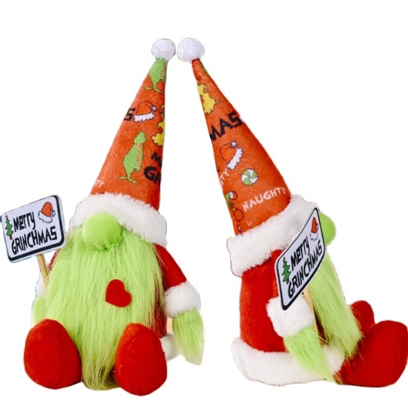 Christmas Santa Gnome Plush Doll Christmas Swedish plush grinch Ornaments Faceless Doll Christmas Decoration Supplies