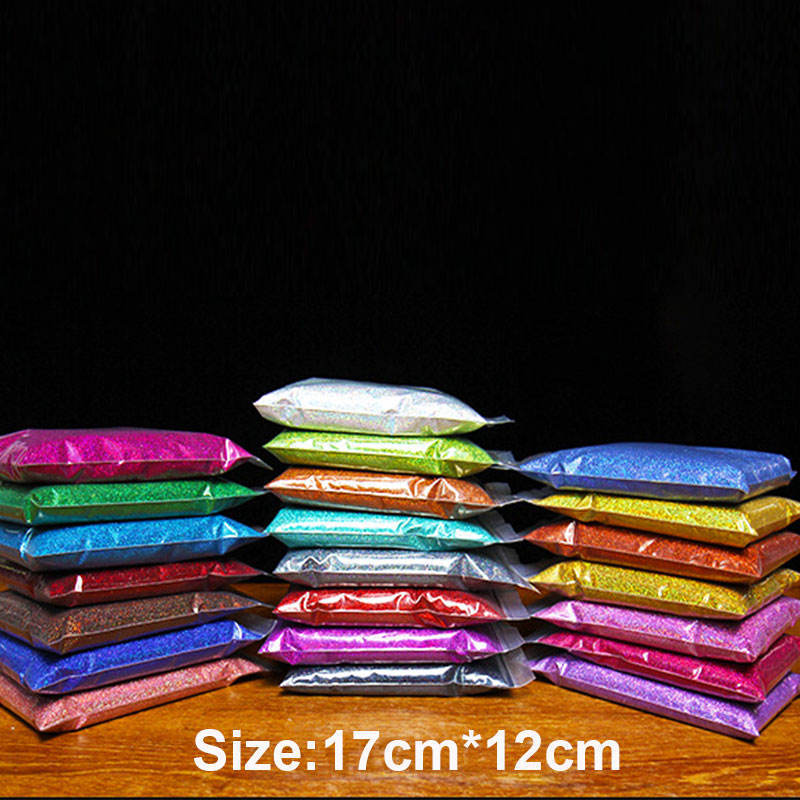 Wholesale 1kg Non-Toxic Customized Eco-friendly Extra Fine Polyester Glitter Resistant Solvent Body Nail Chunky Mixed Glitter