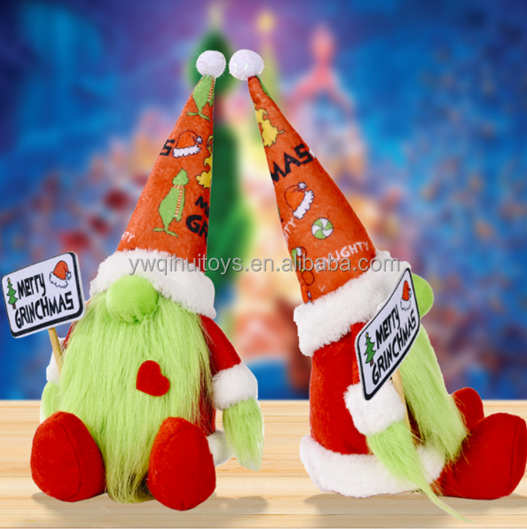 Christmas Santa Gnome Plush Doll Christmas Swedish plush grinch Ornaments Faceless Doll Christmas Decoration Supplies