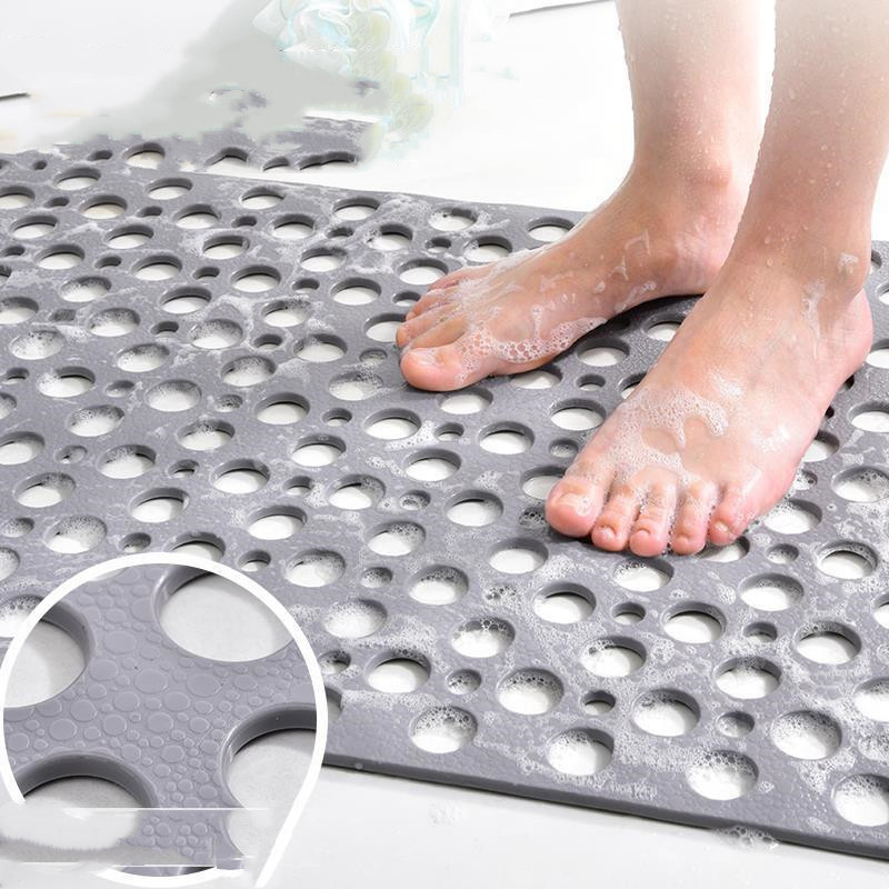 Bath Shower Mats Non Slip Extra Large Durable Square Anti Mould Rubber Inside Bathtub Matt with Square Shower Mats Non Slip