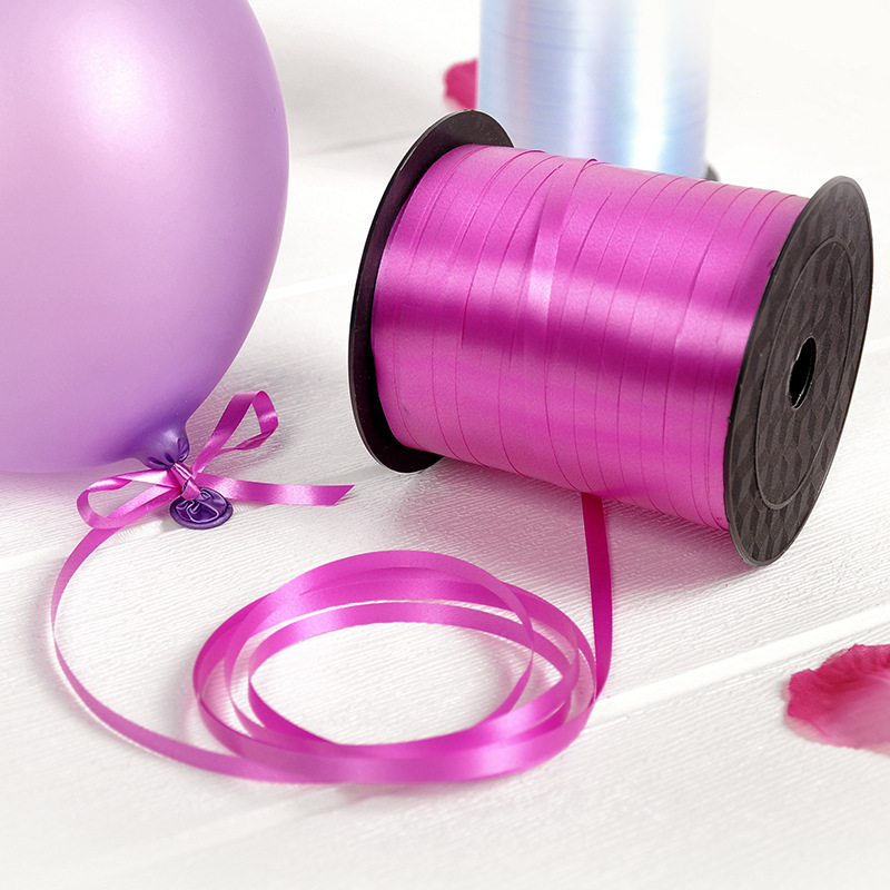 Balloons Ribbons birthday party decorations kids Gifts Wedding Decoration Foil Satin Ribbon Curling DIY Accessories