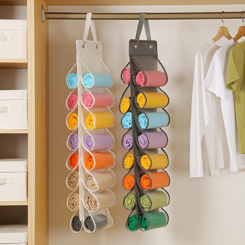 Garment Bag Clear Hanging Closet Organizer