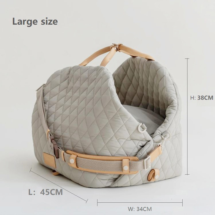 New Arrival Soft Padded Large Capacity Blanket Waterproof Pet Carrier Backpack Pet Travel Bag Dog Car Seat for Cats And Dogs