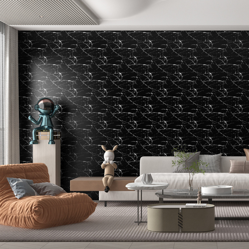 Geometric self-adhesive waterproof refurbished wallpaper living room bedroom background wall paper