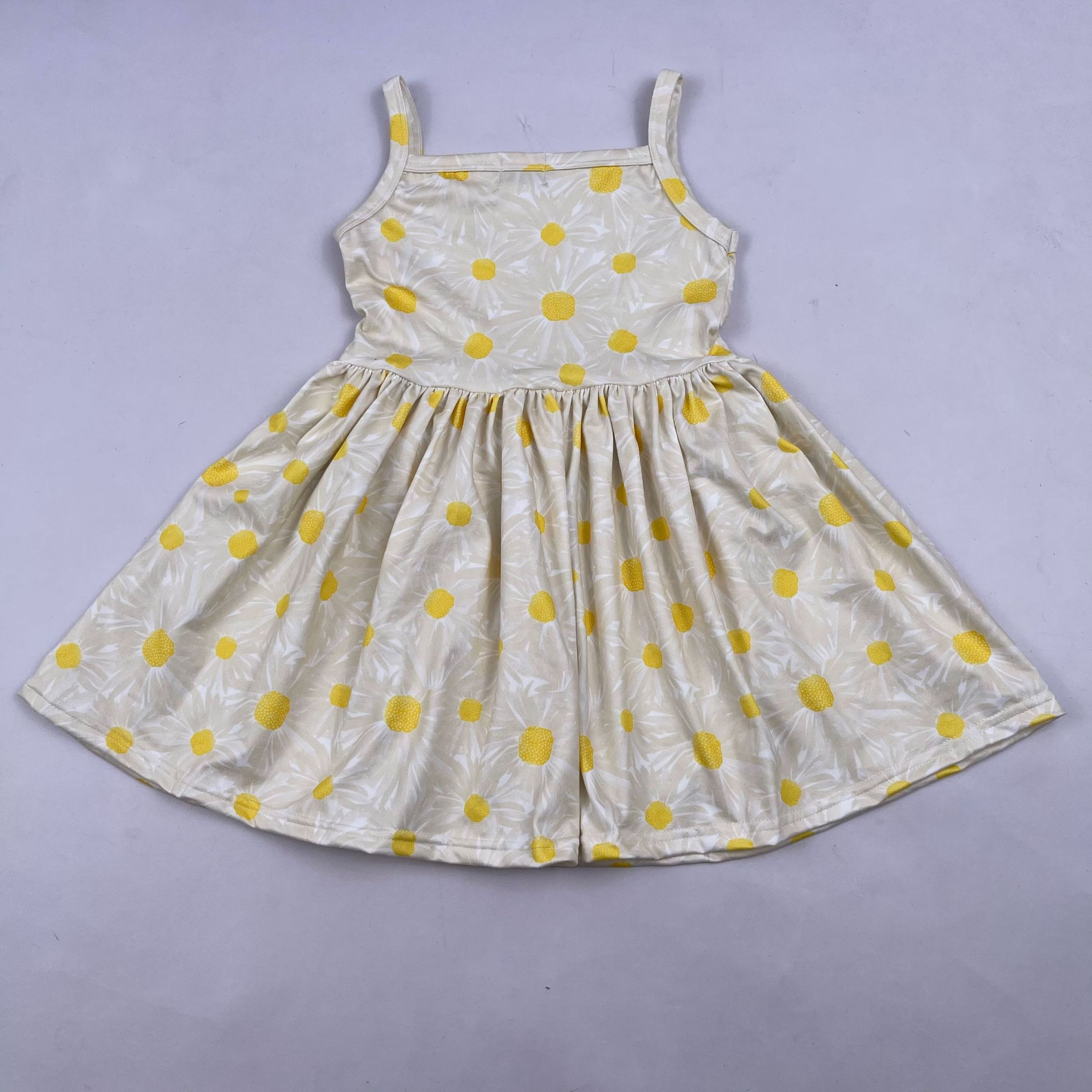 Qingli lemon printing kids branded clothing smocked kids clothing wholesale baby and kids clothing