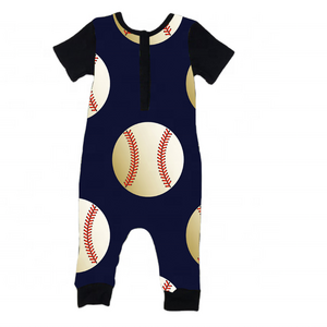 QingLi mono Baby Boy Clothing Printed Jumpsuits Fashion Cartoon Jumpsuit